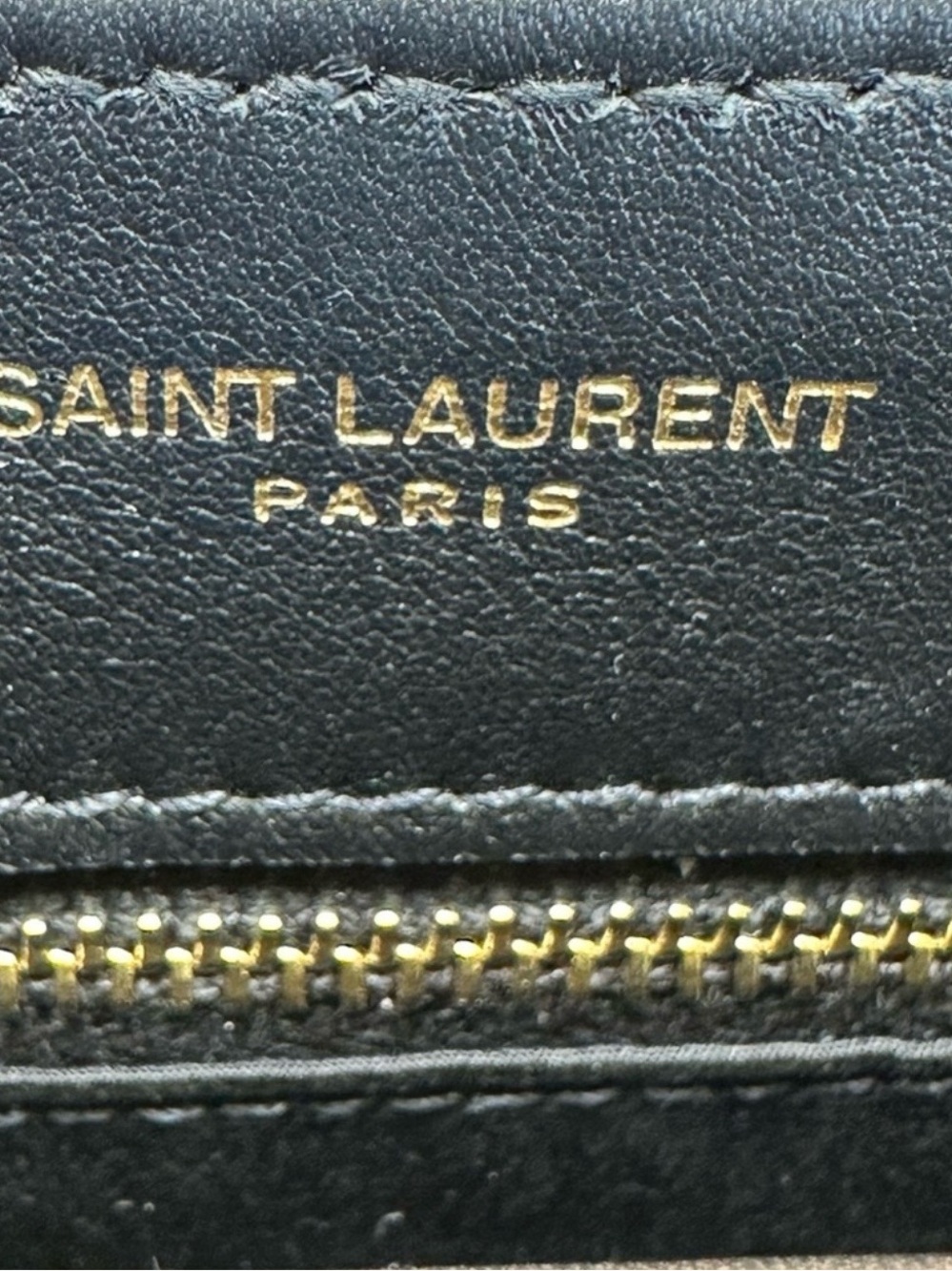 Saint Laurent Loulou Puffer Y Quilted Toy Blue Denim NWT Crossbody Italy COA - Picture 4 of 14